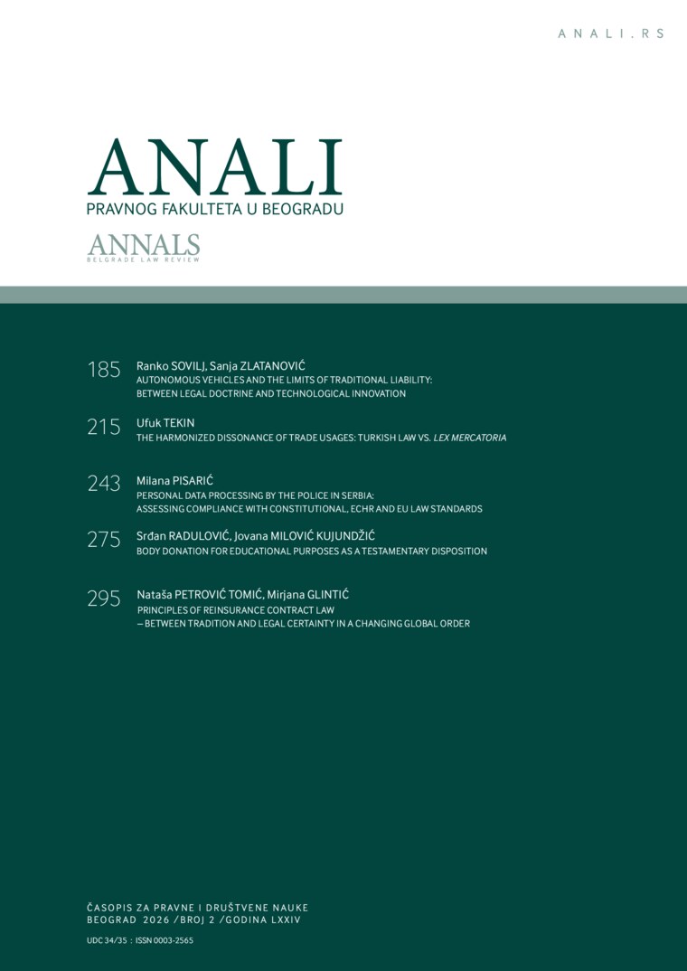 Issue cover: Annals 2026 | Vol 74 | 2